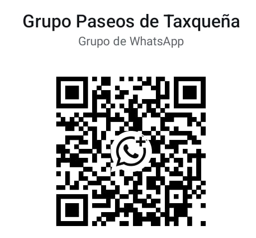 QR WhatsApp Grupo Paseos de Taxqueña